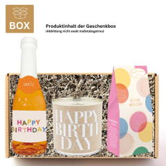 Geschenkbox zum Geburtstag – Geschenkset „Happy Birthday to you!“ (Set 5)