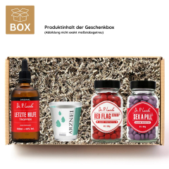 Geschenkbox zum 40. Geburtstag – Lustiges Überlebenspaket (Set 2)