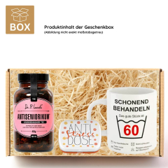 Geschenkbox Überlebenspaket zum 60. Geburtstag „Survival Kit“ (Set 4)