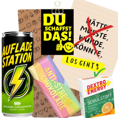 Geschenktüte Motivationsgeschenk „Du schaffst das!“ (Set 15)