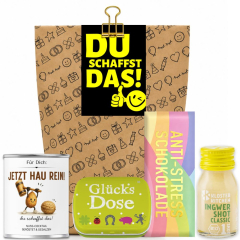 Geschenktüte Motivationsgeschenk „Du schaffst das!“ (Set 24)