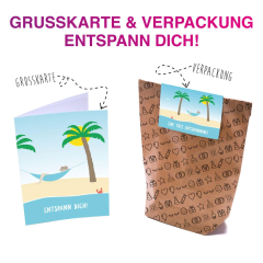 Geschenktüte EINE TÜTE ENTSPANNUNG! - zum selber Befüllen