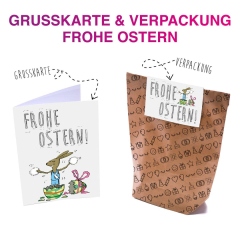 Geschenkset FROHE OSTERN - zum selber Befüllen