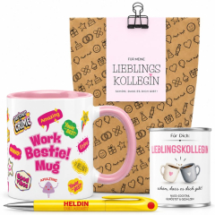 Geschenktüte für Kollegin – Geschenkset „Lieblingskollegin“ (Set 9)