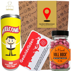 Geschenktüte Onboarding – Willkommensgeschenk  „Zielpunkt“ (Set 4)