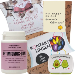 Geschenktüte Freundschaft  „Wir haben es gut. Denn wir haben uns“ (Set 3)