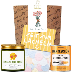 Geschenktüte Danke – Geschenk „Dankeschön“ (Set 5)