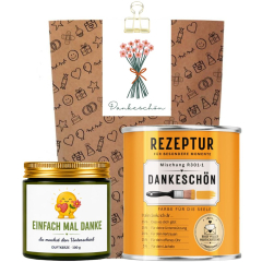 Geschenktüte Danke – Geschenk „Dankeschön“ (Set 7)