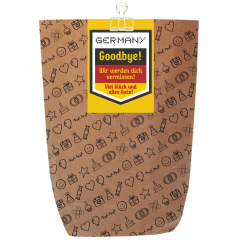 Geschenktüte für Auswanderer GOODBYE! - zum Befüllen