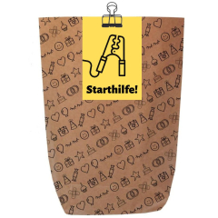 Geschenktüte Onboarding – Willkommenspaket „Starthilfe“ – zum Befüllen
