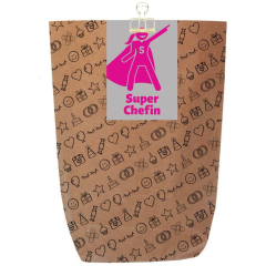 Geschenktüte SUPER CHEFIN - zum Befüllen