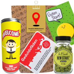 Geschenktüte Onboarding – Willkommensgeschenk „Zielpunkt“ (Set 8)