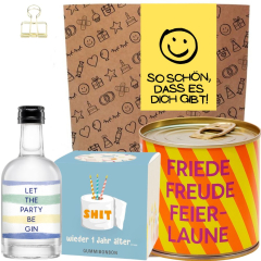 Geschenktüte Geburtstagsgeschenk „So schön, dass es dich gibt!“ (Set 10)