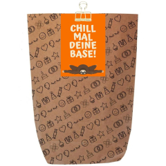 Geschenktüte CHILL MAL DEINE BASE! - zum Befüllen