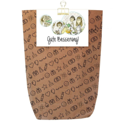 Geschenktüte Gute Besserung - zum Befüllen