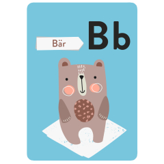 Kartenset Schulkind! ABC-Karten