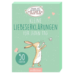 50 Karten KLEINE LIEBESERKLÄRUNGEN FÜR JEDEN TAG