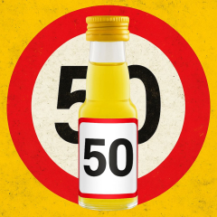 Maracuja Likör Zahl 50