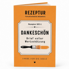 Leporello Dankeschön