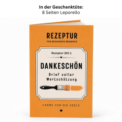 Geschenktüte Danke – Geschenk „Dankeschön“ (Set 9)