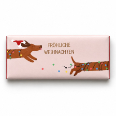 Milchschokolade 30g „Fröhliche Weihnachten