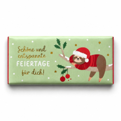 Milchschokolade 30g “Schöne und entspannte Feiertage für dich