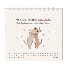 Mini-Kalender 2027 „Man muss mit allem rechnen, auch mit dem Guten!