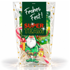 Mini Magic „Frohes Fest! Super Team“ – Kleine Aufmerksamkeit für Teammitglieder (Set 4)