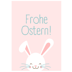 Minicard FROHE OSTERN - NEW