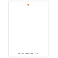 Minicard „Genieße das Leben. Happy Birthday!“