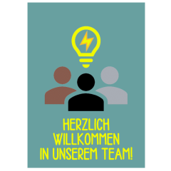 Geschenktüte Onboarding „Herzlich Willkommen in unserem Team“ - zum Befüllen