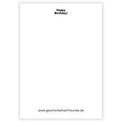 Minicard HEUTE IST DEIN TAG!