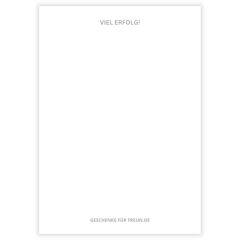 Minicard zum neuen Job „New Job Survival Kit“