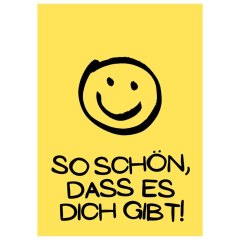 Mitgebseltüte SO SCHÖN, DASS ES DICH GIBT - zum Befüllen