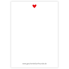 Minicard zum Geburtstag „Mamma mia - Amore!“