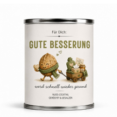 Nusscocktail Gute Besserung – werd schnell wieder gesund
