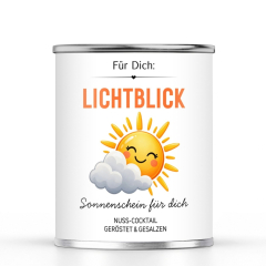Nusscocktail „Lichtblick – Sonnenschein für dich“