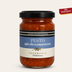 Pesto aglio olio e peperoncino