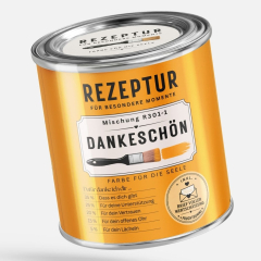 Geschenkset Rezeptur Dankeschön – Farbe für die Seele mit Fruchtgummi & Dankesbrief