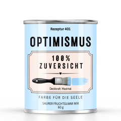 Saurer Fruchtgummi Mix Rezeptur 401 – Optimismus – 100% Zuversicht