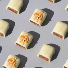 Weiße Zitronenkuchen Riegel „What the lemon“