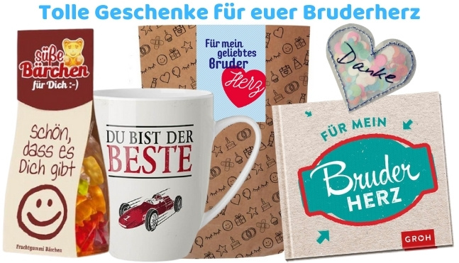 Geschenke für den Bruder