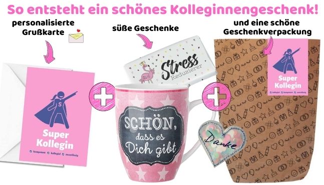 Geschenke für die Kollegin
