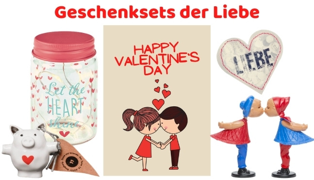 Geschenksets Valentinstag
