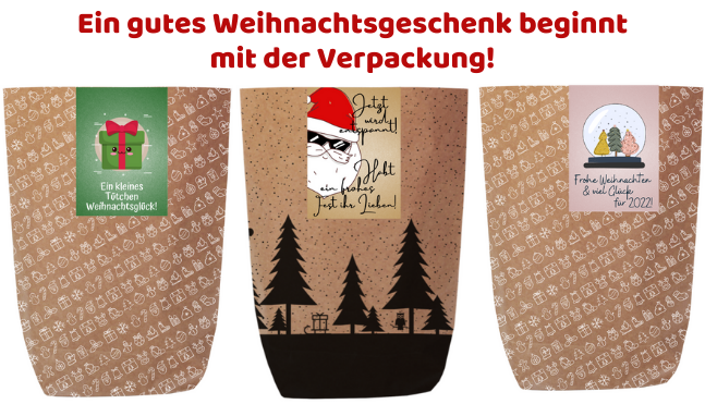 B2B Geschenkverpackung X-MAS