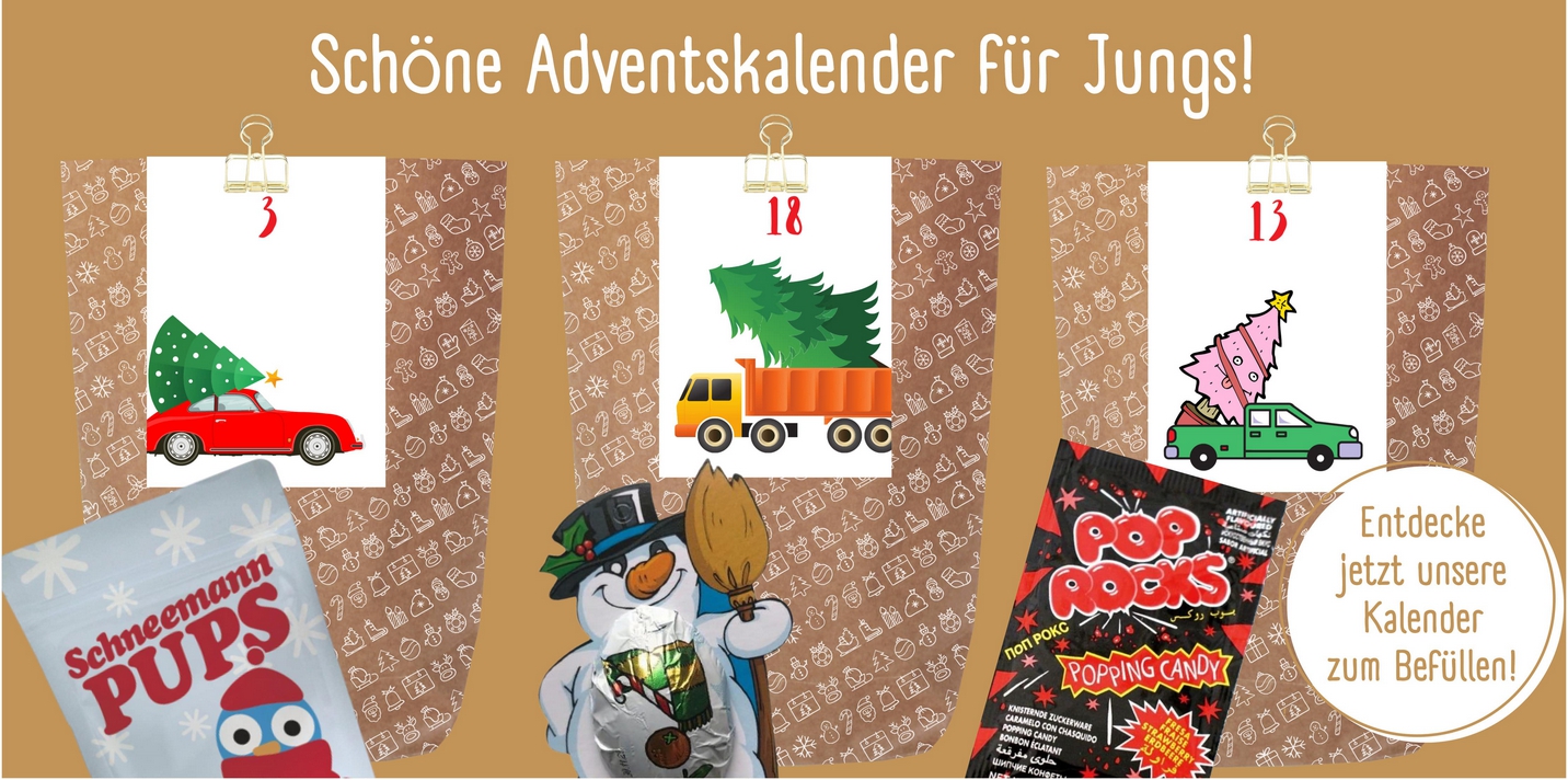 Adventskalender selber machen & basteln mit GFF