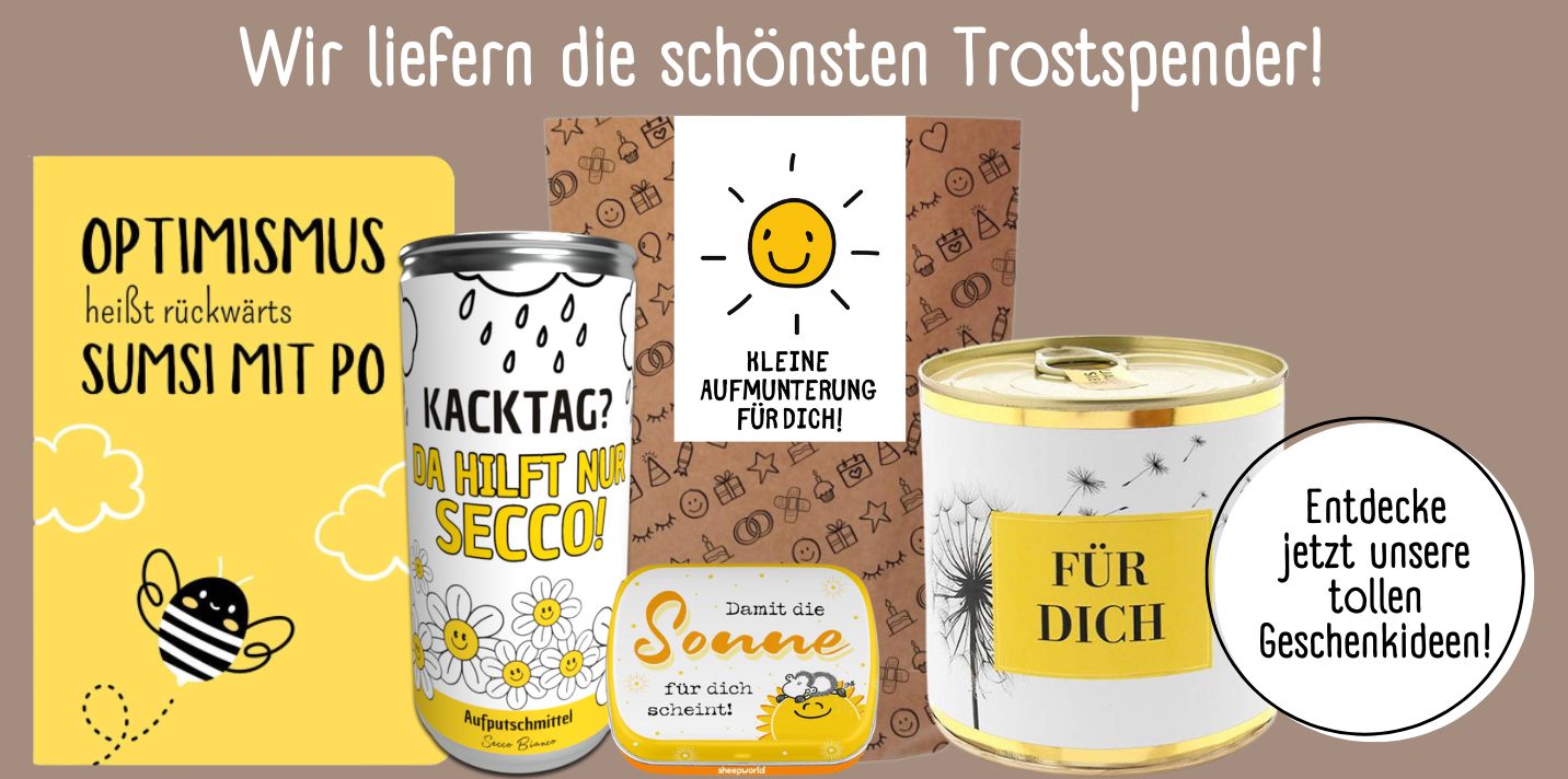 Kleine Geschenke versenden mit GFF: Dein Geschenkeshop