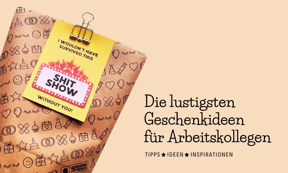 Lustige Geschenke für Arbeitskollegen