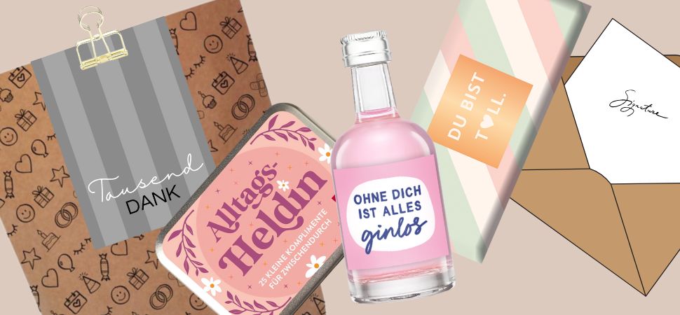 Dankeschön-Geschenke