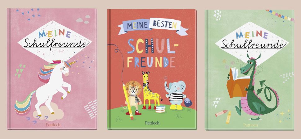 Freundebuecher zur Einschulung